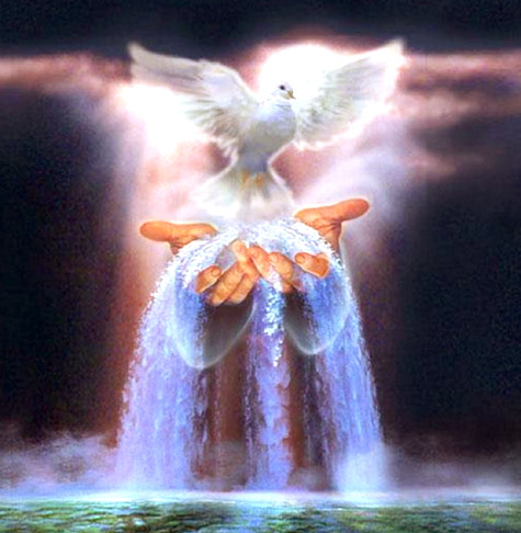 Holy Spirit and streams of living waters