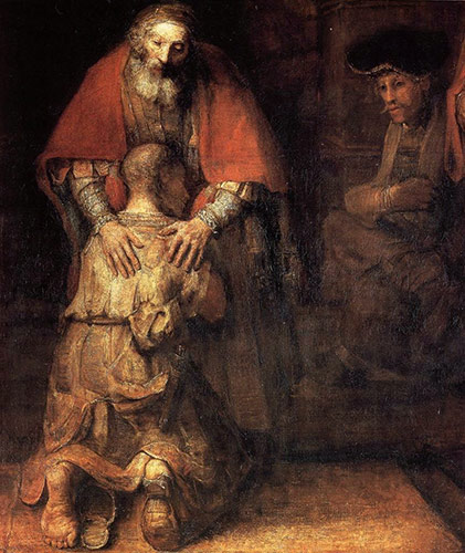 The Prodigal Son by Rembrandt